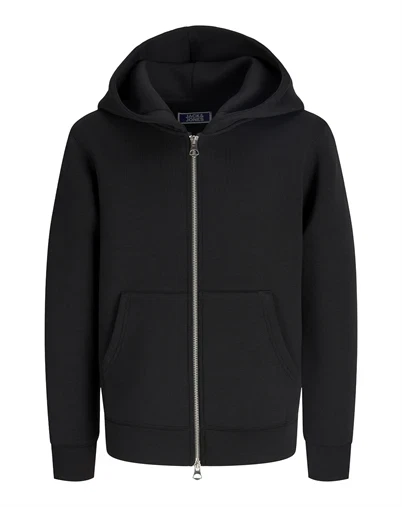 Jack & Jones Junior - JCOLegacy Scuba Sweat Zip Hoodie - Black 